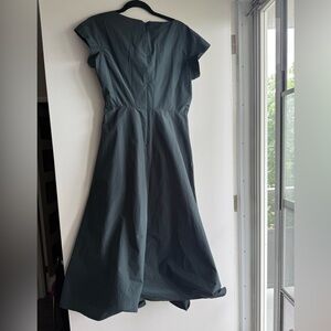 MaxMara Dark Green Midi Dress